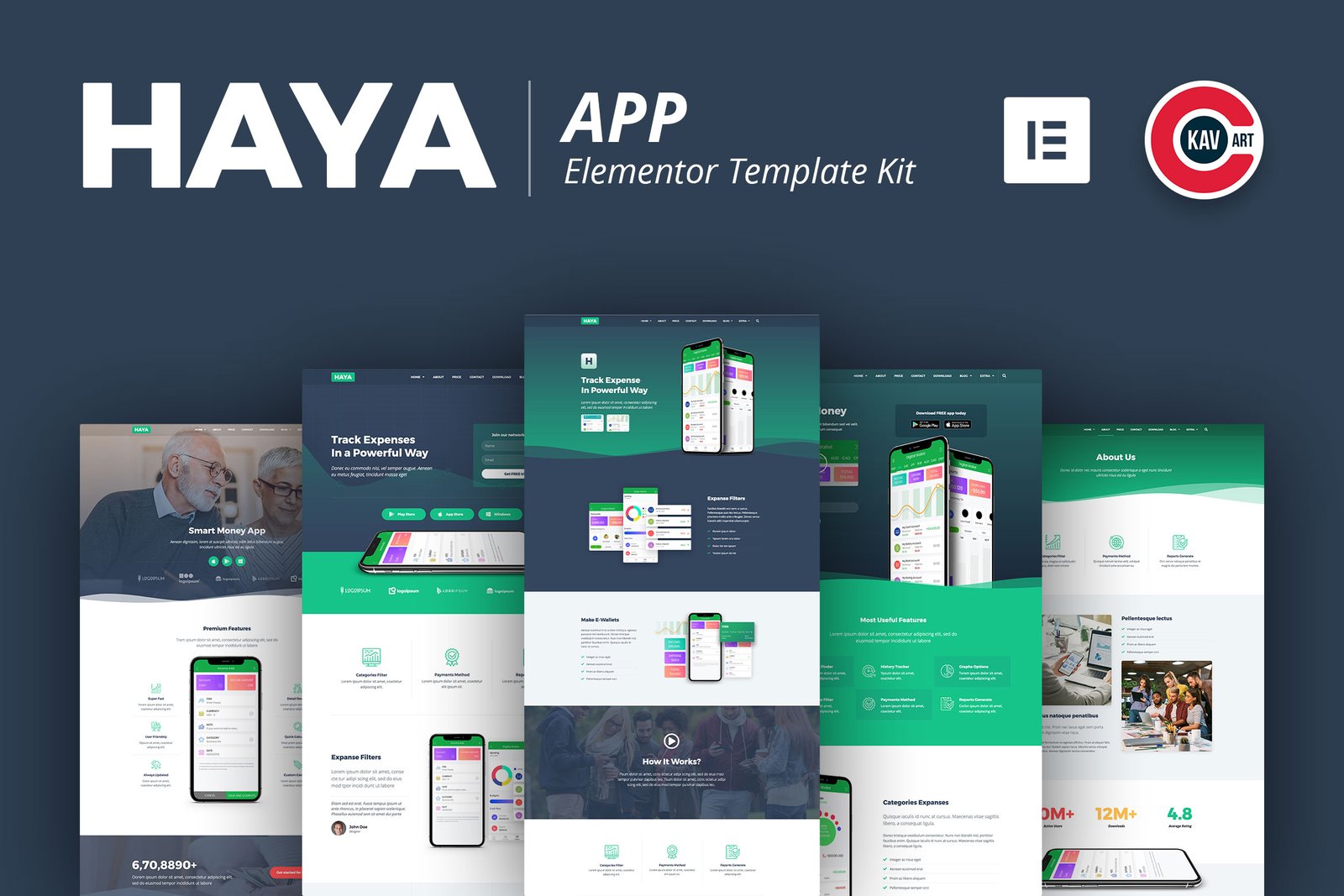 Haya - App Template Kit